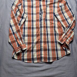 U.S. Polo Assn. Men's Plaid Button-Down Shirt - Red, Blue, White